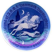 50 aars jubilaeumslogeplatte